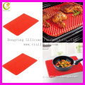 No Need Turning Pyramid Pan Fat Reducing Silicone Cooking Mat ,Oven Baking Tray Sheet Silicone Cooking Mat